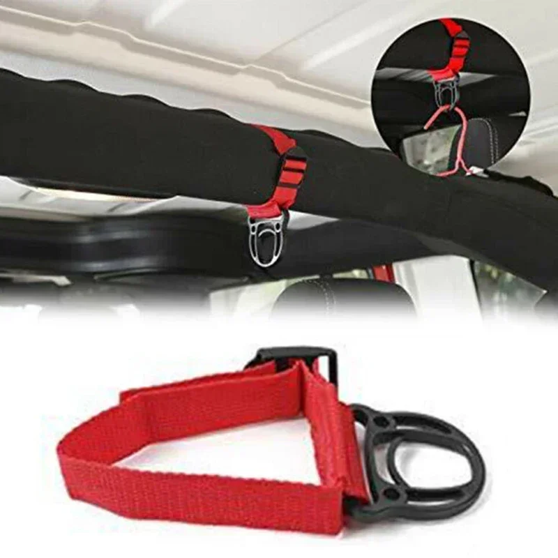 Hanger Car Coat Hook Replacement Clothes Interior ABS Red+Black 1Pc Portable Durable USEFUL NEW