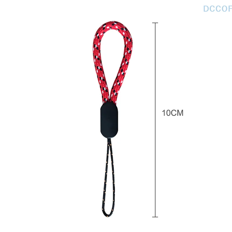 5Pcs Hand Wrist Lanyard String Short Grip Lanyard Mobile Phone  for USB Flash Drive Keychain