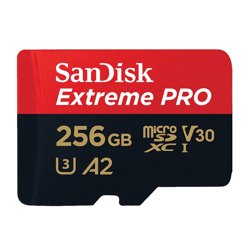 SanDisk Memory Card Micro SD 64GB 128GB 256GB 512GB 1TB Class 10 UHS-1 V30 U3 4K MicroSDXC Max 200MB/s TF Trans Flash Mikro Card