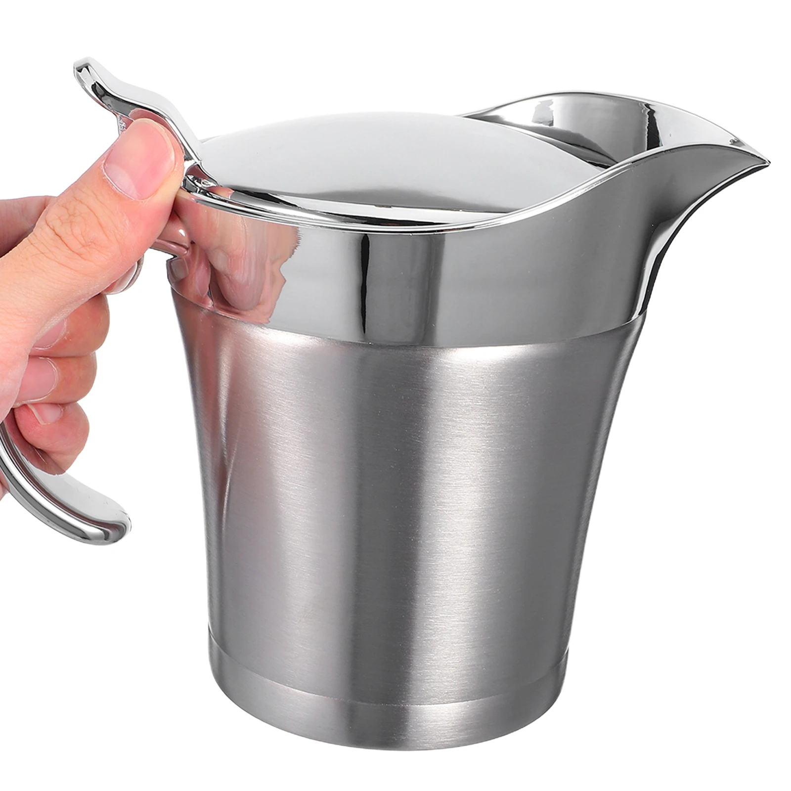 

Insulated Seasoning Pot Gravy Sauce Jug Boat Serving Coffee Milk Kettle Mug Boats Keetle
