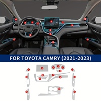 For Toyota Camry 2021-2024 9th Generation TPU Protection Film Full Set Scratch-Resistant Center Console Screen Auto Interior