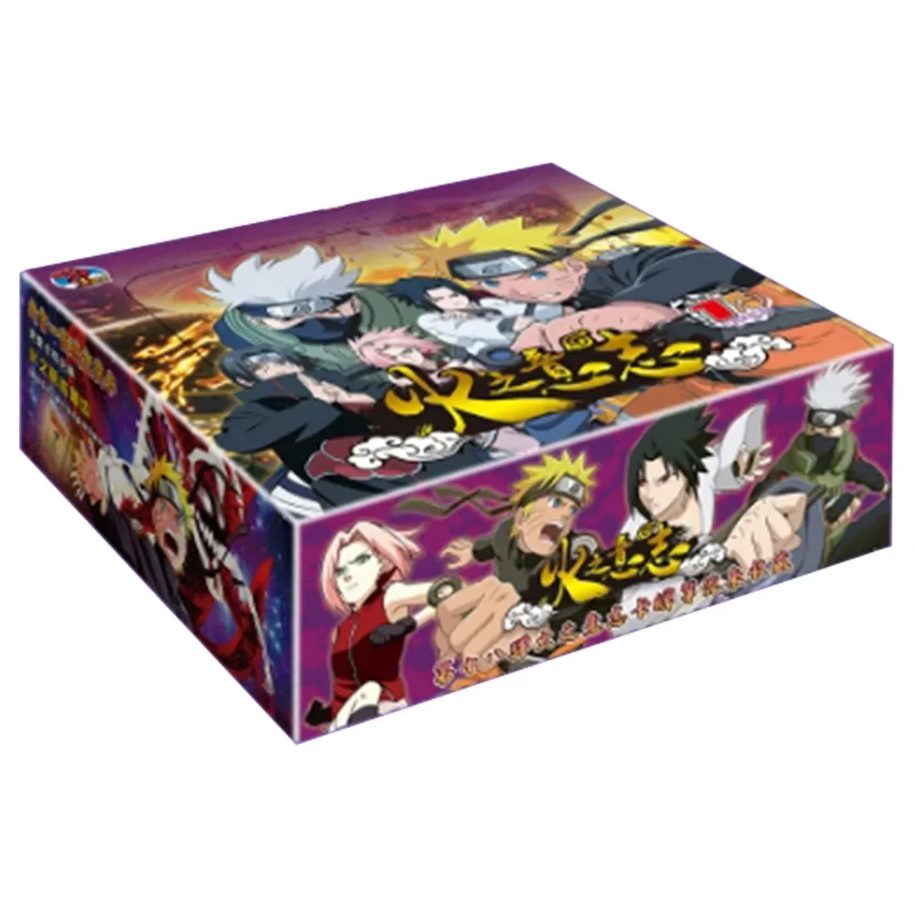 Anime Naruto Card Series Character Rare Flash SSR Card Deluxe Collection Edition Card Board Game Toys Children Gifts