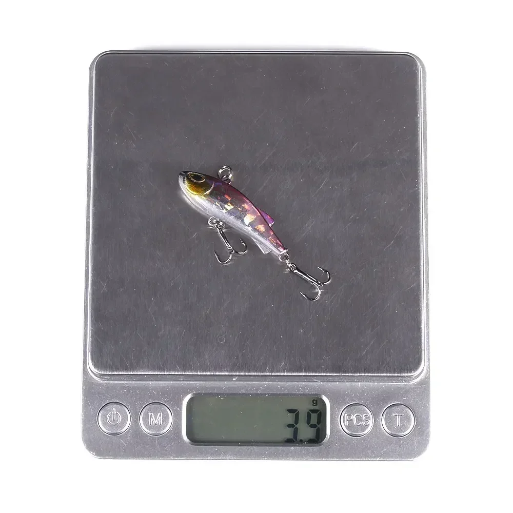 ALASICKA Señuelo VIB 40mm – Crankbait artificial con ojos 3D - imagen 3