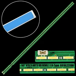 2 pcs LED backlight for 55UH605V 55UH620V 55UH617V 55UH6150 55UF6430 55UH615V 55UF680v 55UH6257 55UF7767 55UH625V 6922L-0159A