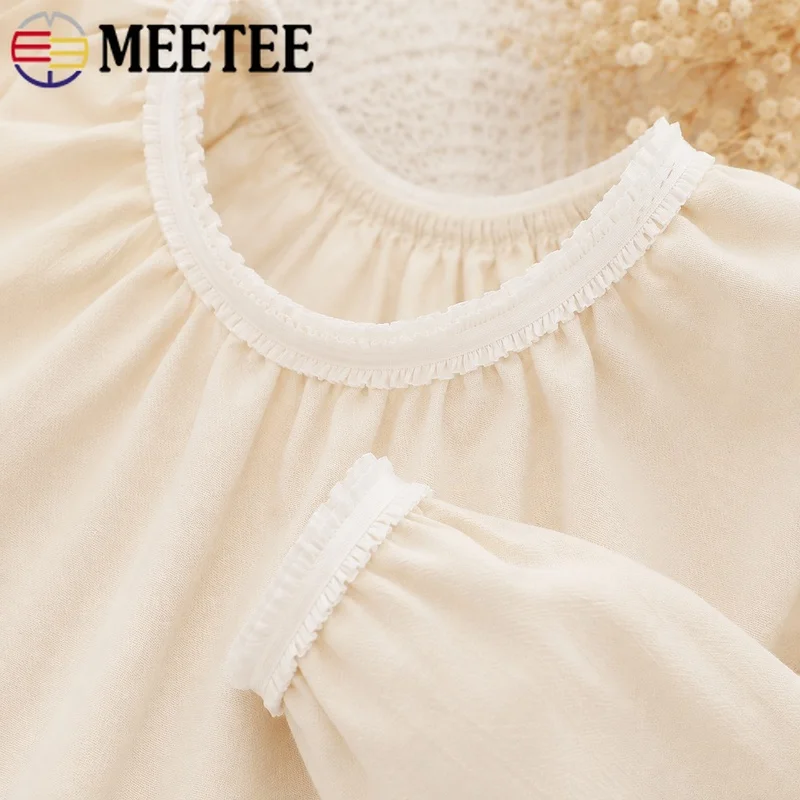 10Yards/20Yards 13MM Ruffle Elastic Band Nylon Lace Trim for Lingerie Bra Strap Hairwear Garment Decorative Edge Sewing Supply view 5