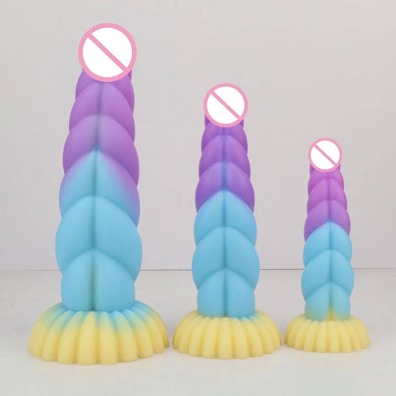 Lichtgevende Dildo Anal Toy Butt Plug Vrouwelijke Masturbator Penis Zachte Siliconen Zuignap Dildos Volwassen Seksspeeltjes Voor Vrouwen