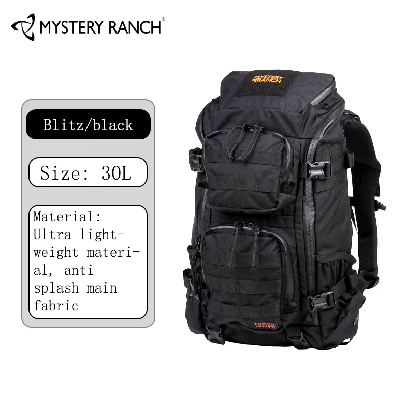 Mystery Ranch Blitz 30L Assault Backpack New Multipurpose MOLLE System Detachable Belt Commuter Camping 30L