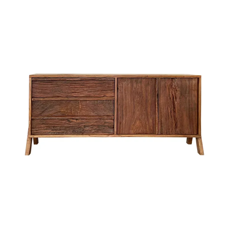 

locker, wabi-sabi wind side cabinet, living room, low cabinet, B & B dining side cabinet, locker, medieval furniture