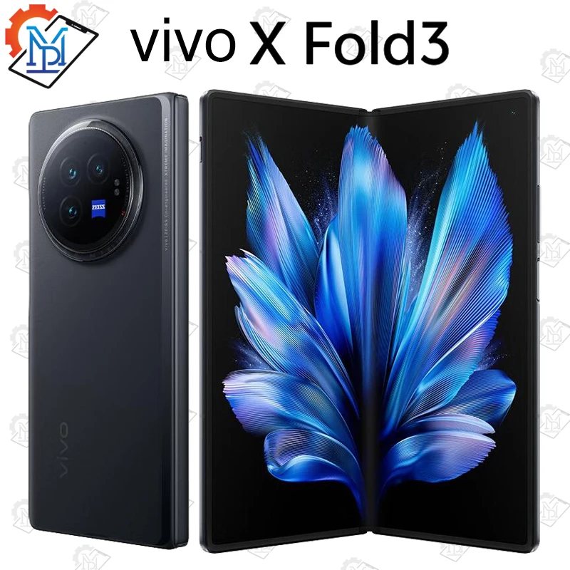 

New 2024 Original Vivo X Fold 3 5G Foldable Phone 8.03" 120Hz AMOLED Folded Screen Snapdragon 8 Gen 2 Camera 50MP NFC Smartphone