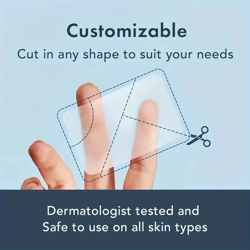 رقع غروانية مائية كبيرة الحجم مكونة من 18/30 قطعة - خالية من الكحول، خالية من العطور، مناسبة لعلاج حب الشباب وتنظيف العيوب