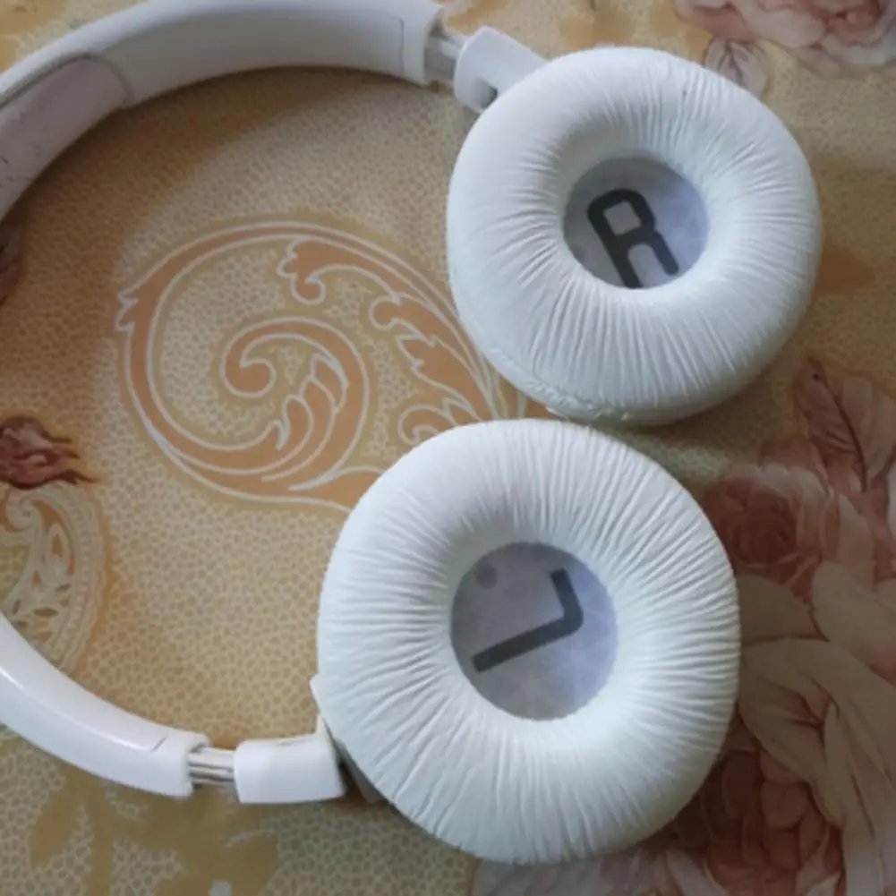 Świetne nakładki na słuchawki Elastyczne, odporne na wstrząsy Wygodne słuchawki Nauszniki z gąbki ze sztucznej skóry Wymienne nakładki na słuchawki