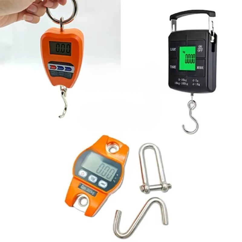 Hanging Crane Type 100kg 200kg 300kg Hunting Equipment Weighing Electronic Portable Digital Digital Crane Scale