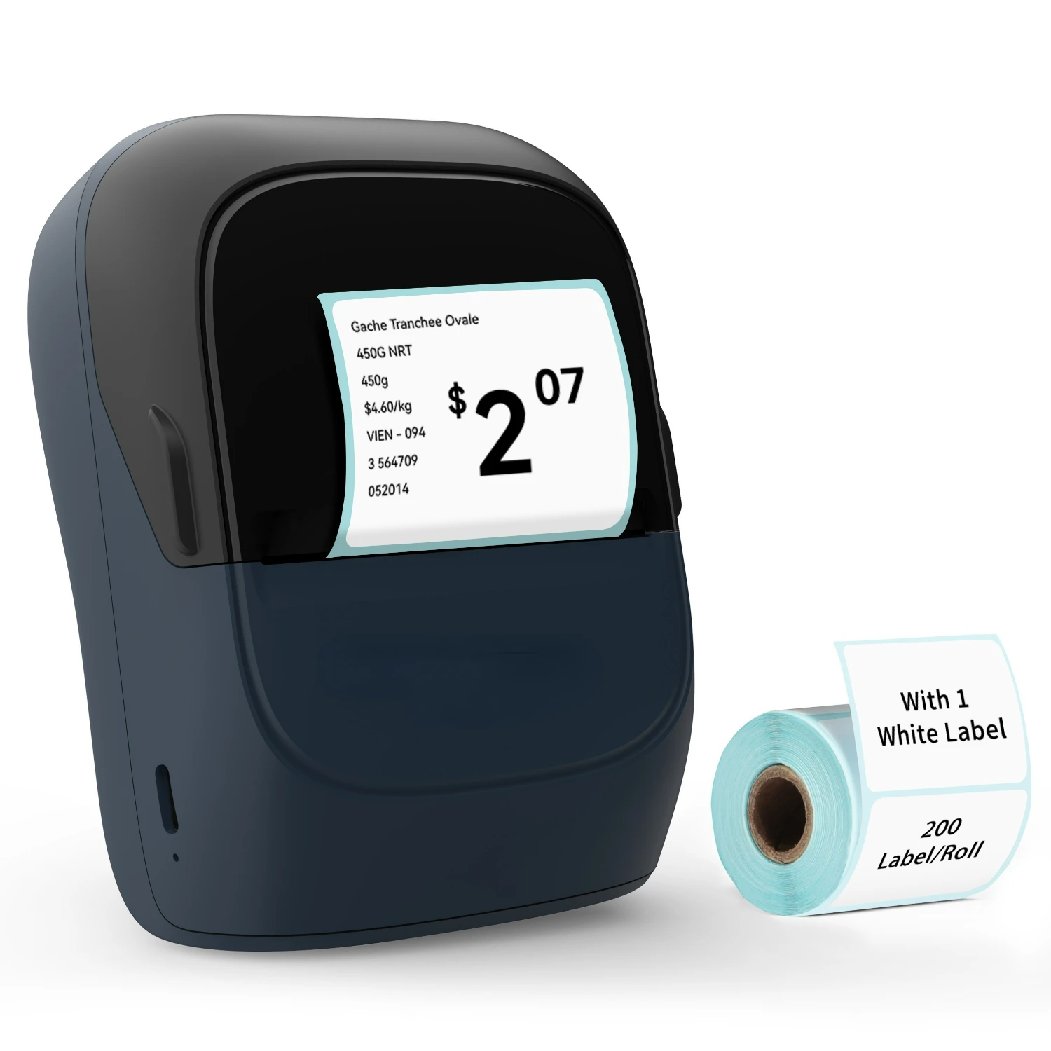 

Convenient and Efficient Portable 2 Inch Thermal Label Maker Machine - Wireless Mini Barcode Printer for Small Business and Home