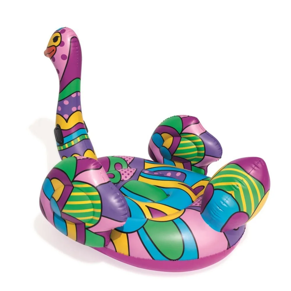 

Надувной батут-аттракцион Bestway 1.90x1.66м «Большой страус» для взрослых (6'3"x65.5") с прочными ручками, нагрузка до 90 кг