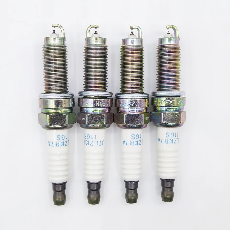 4PCS DILZKR7A11GS 95710 Iridium Spark Plug For Honda Civic CR-V Accord Acura ILX 1.8L 2.0L 2.4L R18Z4 R20A DILZKR7A11GS-95710