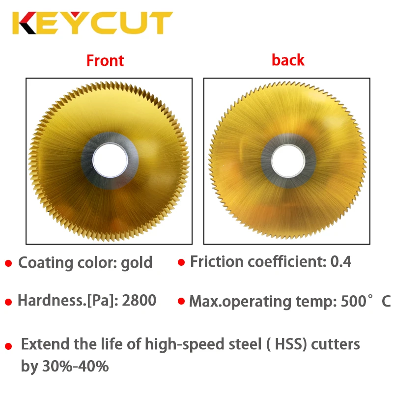 SILCA Cutter P01 80x5x16mm Fits SILCA Bravo SPEED DUO REKORD Keyline carat JMA VIENNA Key Duplicator Aftermarket Locksmith Tools