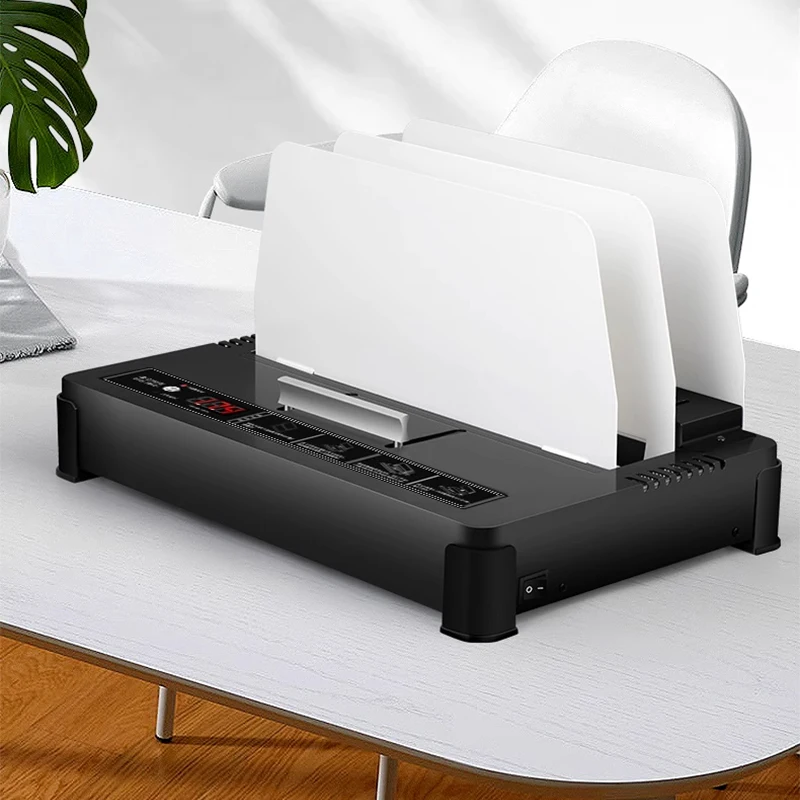 GD-650 Glue Binding Machine Hot Melt Bidding Document Binder File Contract A4 Envelope Hot Melt Adhesive Book Office