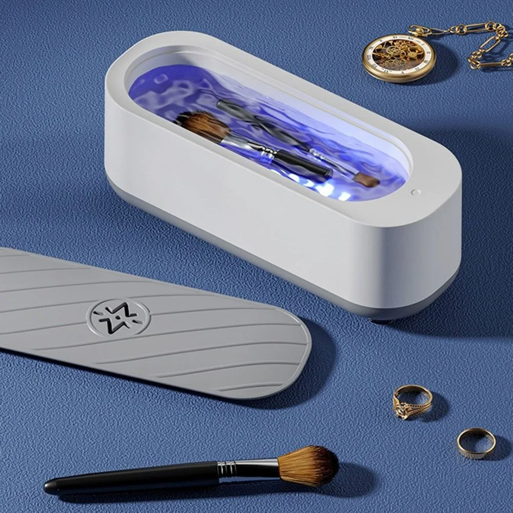 Multifunctional Ultrasonic Jewelry Cleaner High-Frequency Portable Ultrasonic Cleaning Machine Cordless Lightweight