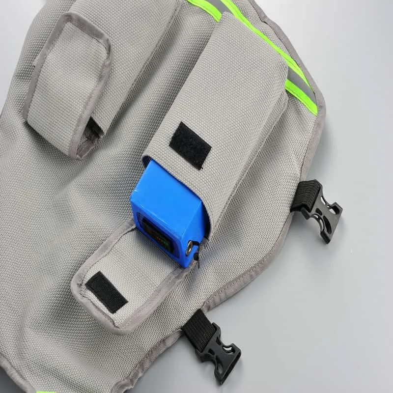 مكيف هواء محمول للعمال في الهواء الطلق ، درجة الحرارة الشخصية regulatii ، سترة تبريد الجسم ، حلول باردة شخصية ، DC 24V