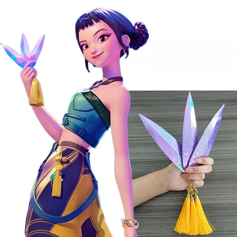 

Zoey Kpop Anime Demon Hunters Cosplay Dart Weapons Roleplay Props for Girls Group Idol Halloween Carnival Party Accessories Gift