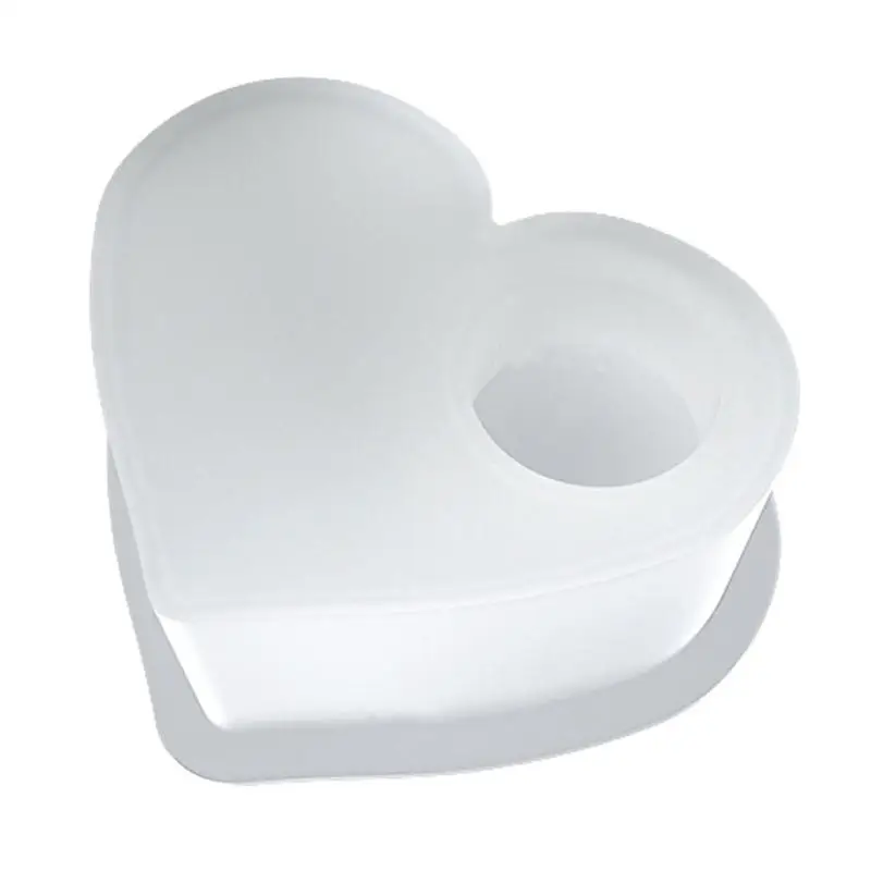 J78F فريد الشمعدان الراتنج قالب Tealight شمعة حامل الراتنج سيليكون قوالب DIY شمعة لحالة الايبوكسي الراتنج الصب العفن