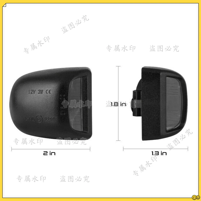 

2x подсветка номерного знака для Chevy Tahoe Suburban GMC Yukon XL 2000-2006 гг.