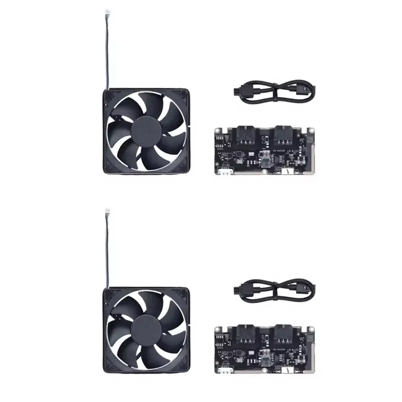 

A46M-For Bambu Lab P2S 3D Printer External Exhaust Fan Kit- Quiet Cooling Fan Upgrade For Bamboo P2S Ventilation System