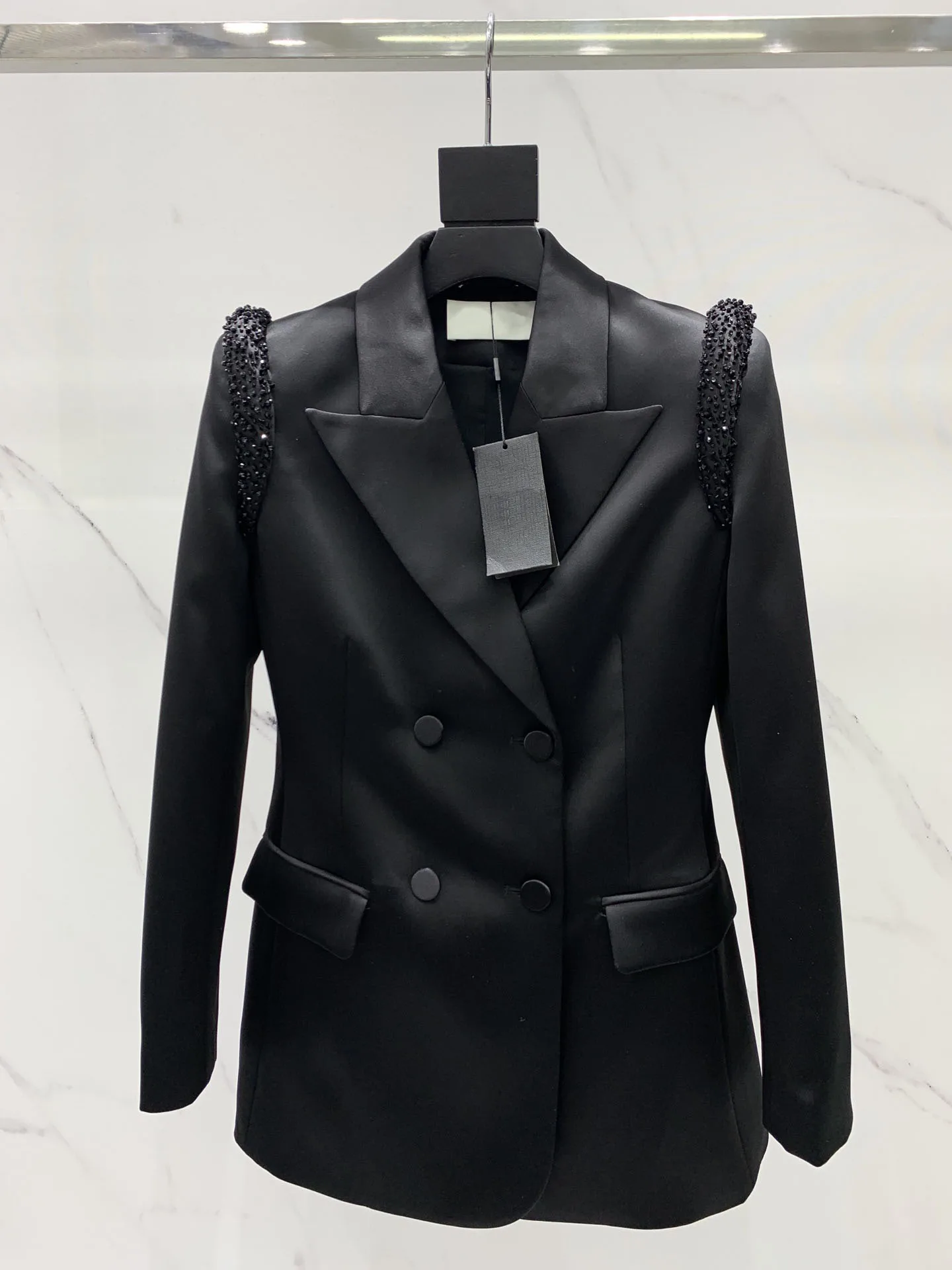 

2023 Autumn Winter Fashion New Women's Clothing Double Breasted Suit 1102