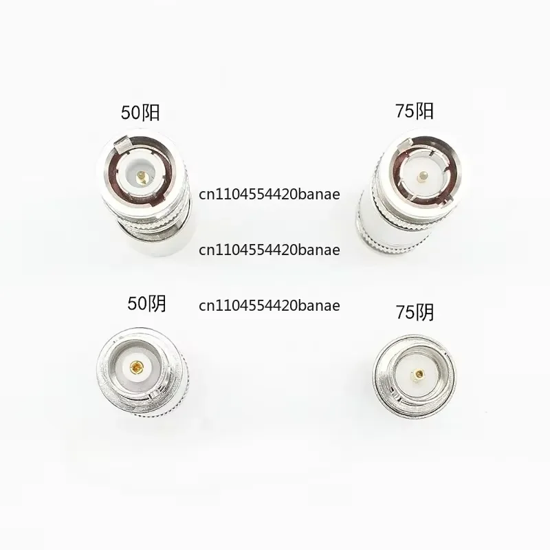 for Impedance Converter BNC Male to Female Adapter 50 Ohm to 75 Ohm Matching Transformer Video Signal Bridge Connector