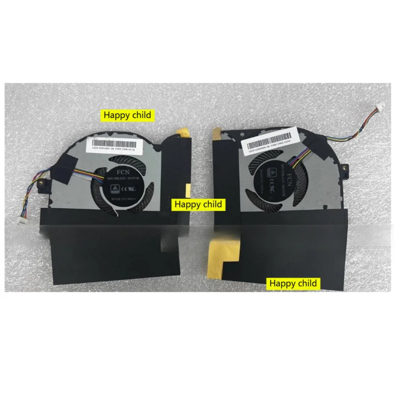 New 0PDMM0 0V1FR8 For Dell ALIENWARE M15 R1 2019 CPU GPU Cooling Fan Cooler