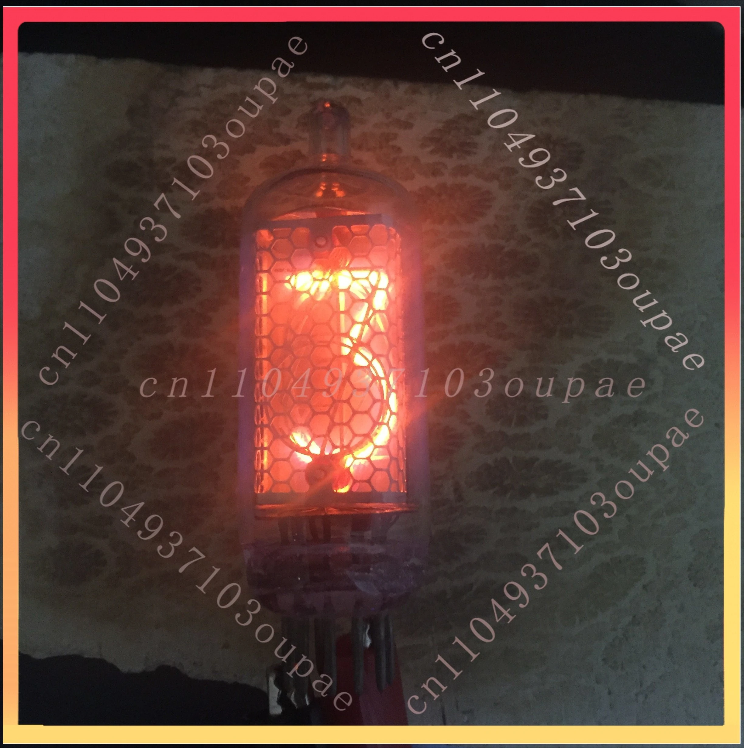 for IN8 Glow Digital Tube Hard Pin Punk Style Suitable for DIY Retro Clock Cozy Warm Light