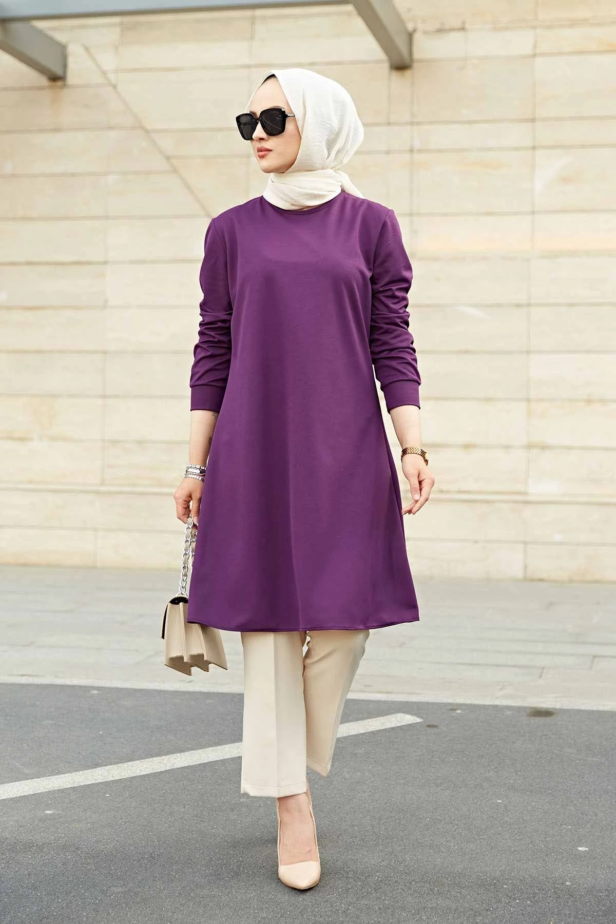 Classic Edna Tunik MD-Purple