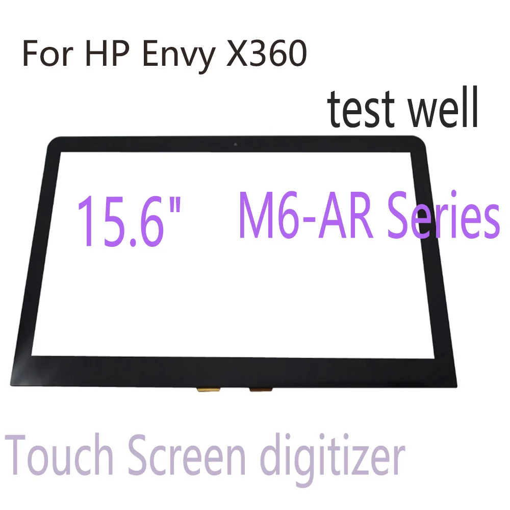 HP Envy M6-ARシリーズ用デジタイザー,m6 arタッチスクリーン,外部ガラスパネルの交換,15.6インチ,卸売