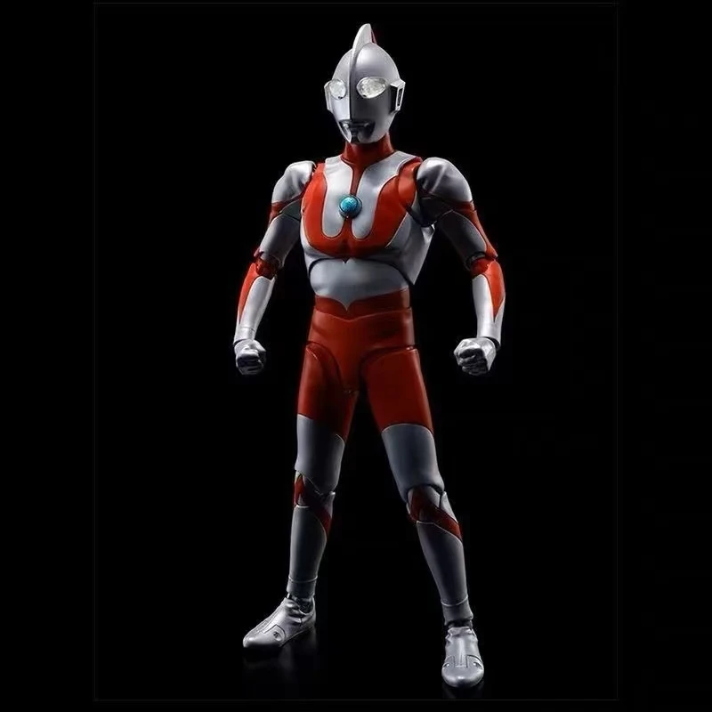 In Stock Original S.H.Figuarts True Bone Carving Method Ultraman Anniversary Anime Action Figure Model Toy Gift Delivery Bracket