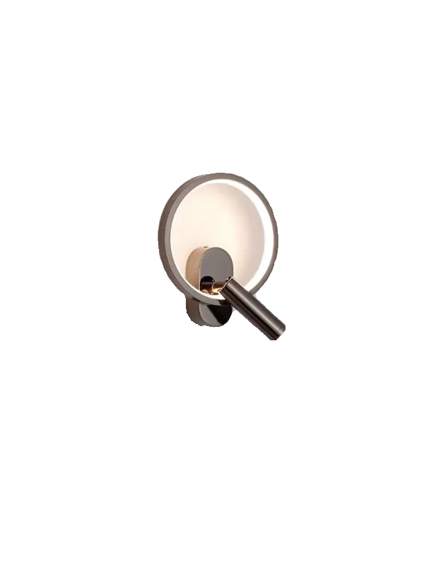 

Minimalist hotel wall lamp bedroom bedside spotlight Nordic light luxury living room sofa background wall 350 rotating decorativ