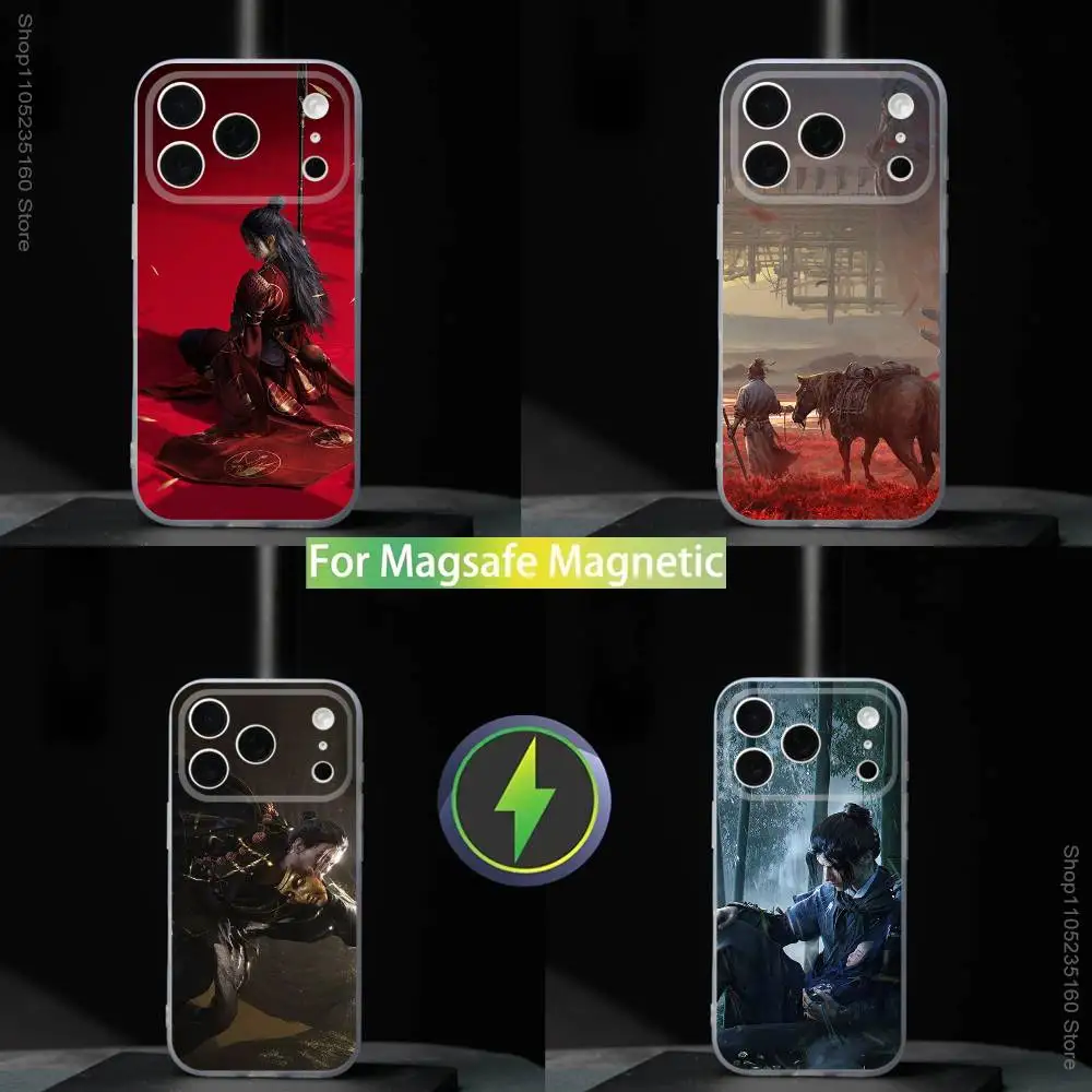 

Where W-Winds Meet Game For iPhone 11,12,13,14,15,16,17,Pro,Max,Plus,Mini,SE4,E Phone Case With Magsafe Wireless