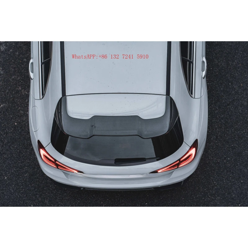 Einlagiger Twill-Trocken-Carbonfaser Elektrischer Heckspoiler Flügel Leichtgewichtig Hochfest für A45 W177