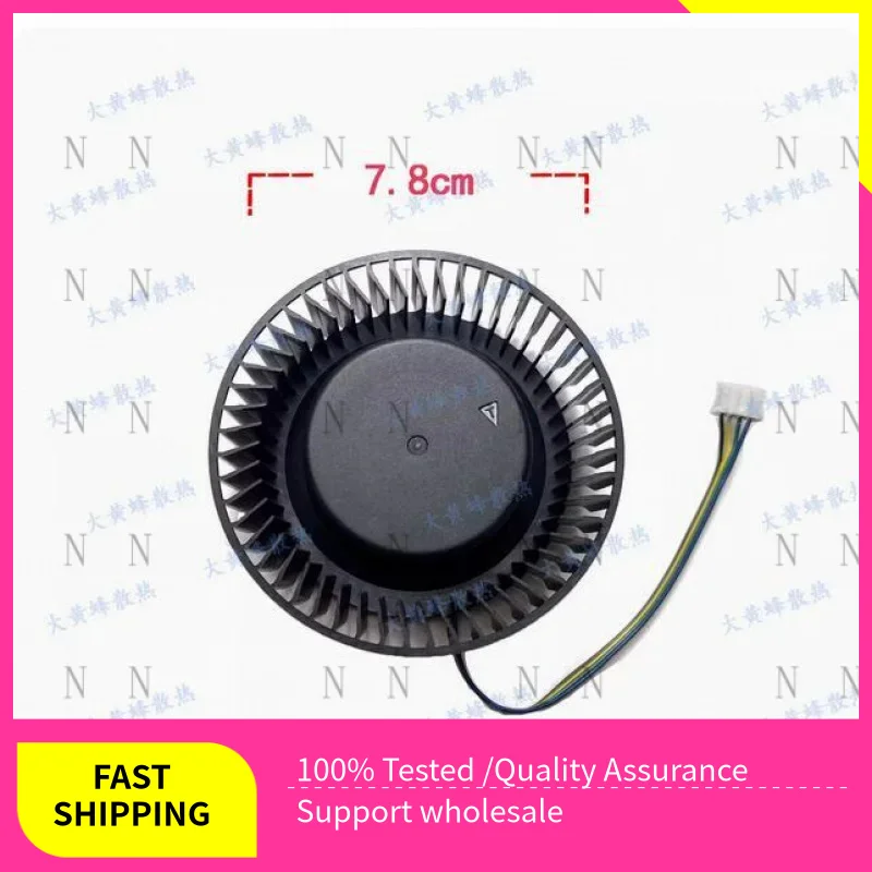 OTZ  1PCS For ASUS RTX2060 2070 2080 2080ti TURBO Public Graphics Card Cooling Fan