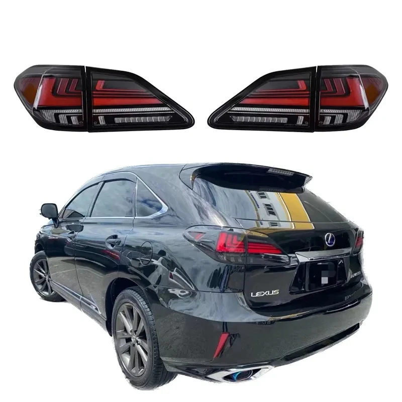 Lampu belakang LED langsung dari pabrik 2009-2014 Lexus RX lampu belakang mobil merah 12V Volta kompatibel 330 F Sport 350 F Sport L