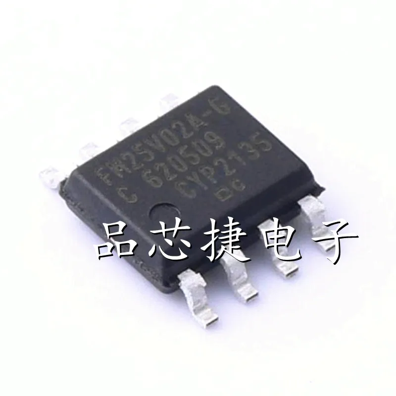 

5pcs/Lot FM25V02A-GTR Marking FM25V02A-G SOIC-8 256-Kbit (32K × 8) Serial (SPI) F-RAM Nonvolatile Memory Employing