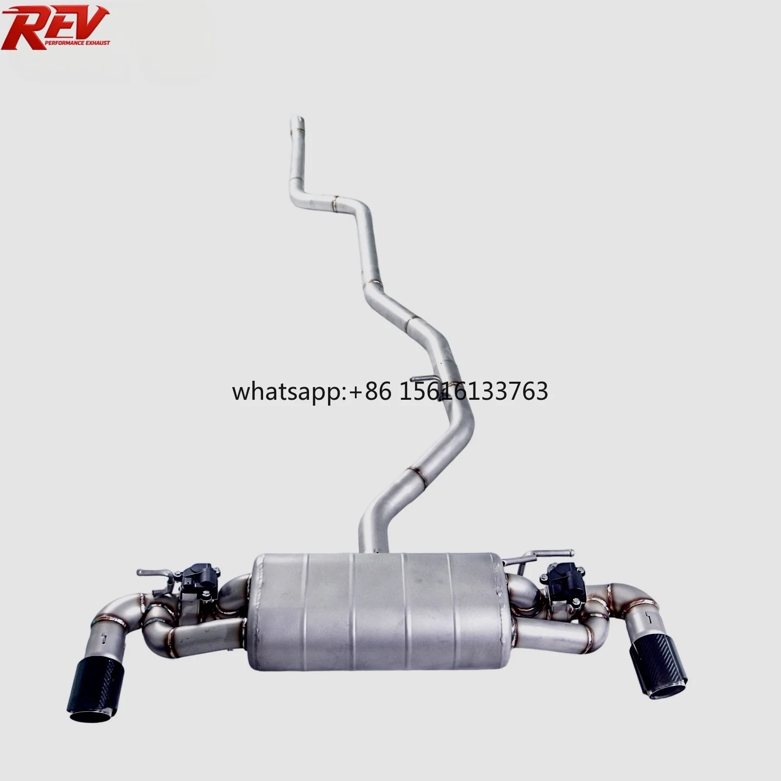 

304 Stainless Steel Catback Exhaust System For BMW 116i 118i F20 1.6T Exhaust System