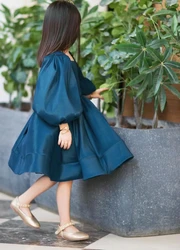 AsaNagi Simple Pretty Children Dresses For Little Girl Birthday Princess Dress Wedding Vestido De Festa 2023 Customizable