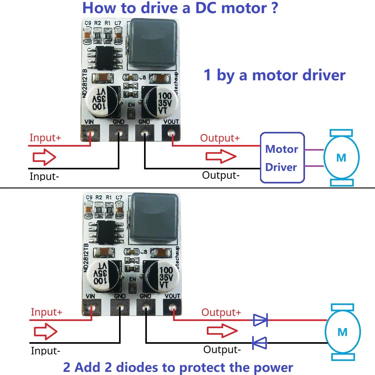 5A High Efficiency Fast Response Synchronous Step Down Regulator 4.5-28V to 3V 3.3V 4V 5V 6V 9V 10V 12V DC-DC Buck Converter