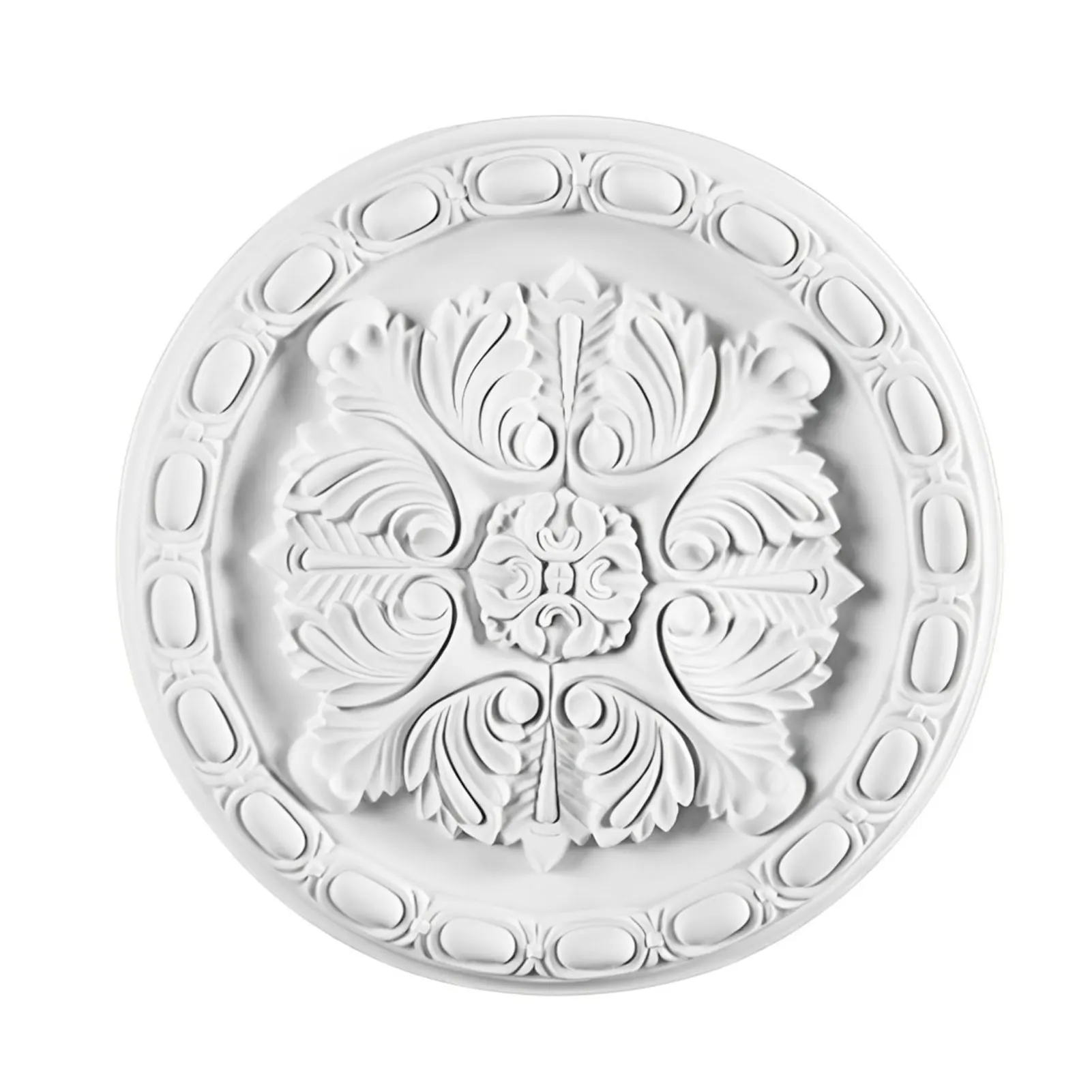 PU 29.3CM Lighting PU Ceiling Medallion Ceiling Cover Plate Ceiling Decorative Decorative Panels
