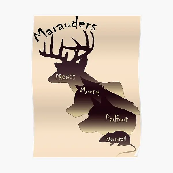 Marauders  Poster Modern Picture Vintage Home Mural Decoration Wall Room Decor Painting Funny Print Art No Frame