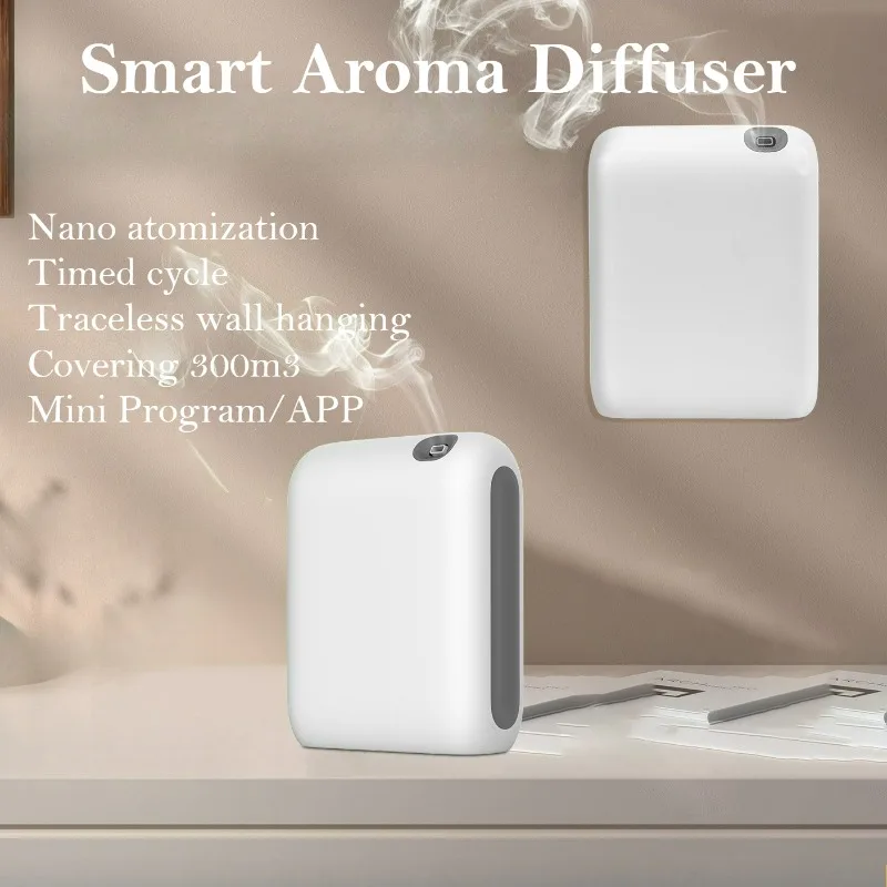 

Умный диффузор для эфирных масел без воды, настенный, для отелей, коммерческого и домашнего использования, интеллектуальный аромадиффузор