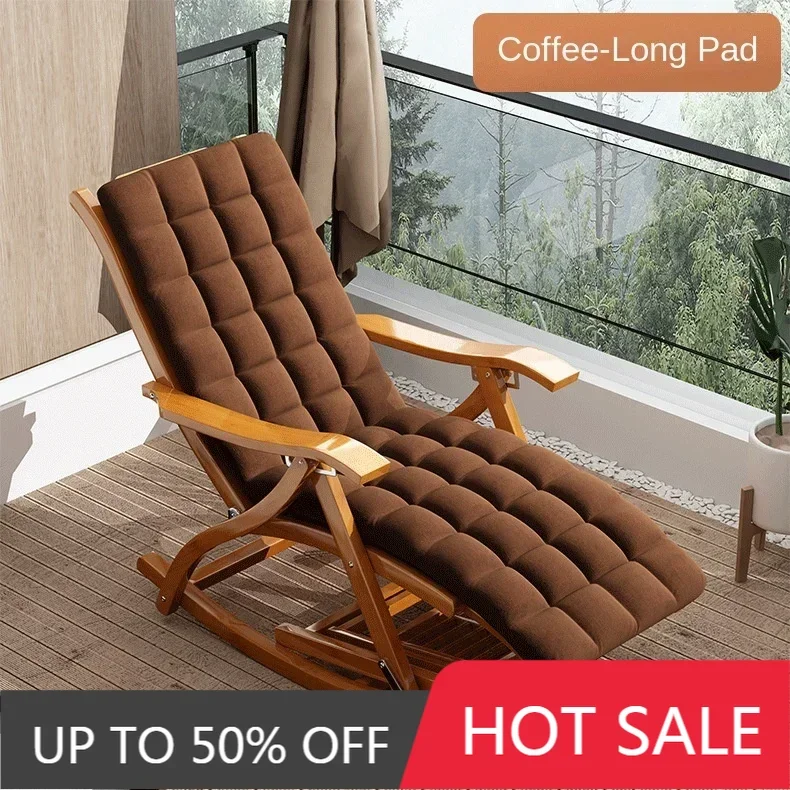 

Folding Rocking Chair Relaxing Lunch Break Balcony Relaxing Leisure Nap Bamboo Home Household Silla Plegable Lounge Chair