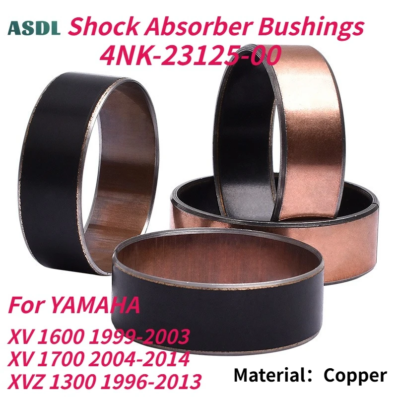 

Motor Front Fork Bushings External Guide Rails Up Down For YAMAHA XV1600 XV1700 XVZ1300 96-13 XV 1600 1700 99-2014 4NK-23125-00