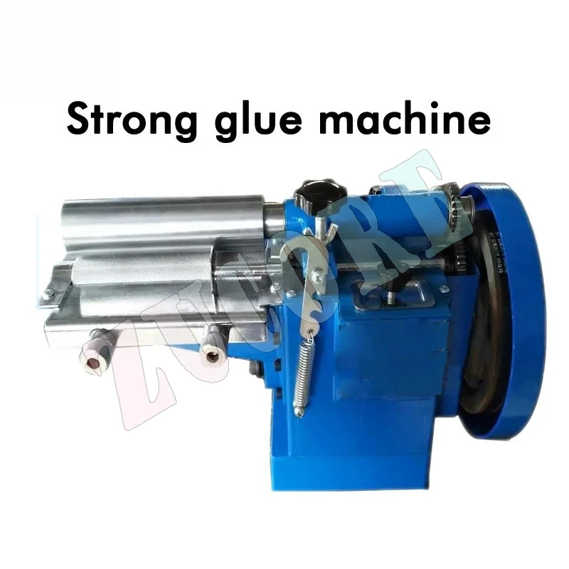 1PC 160mm Strong Gluing Machine Yellow Rubber Petrol Rubber Roller On Plastic Machine Use For Surface Coating With Glue 110/220V