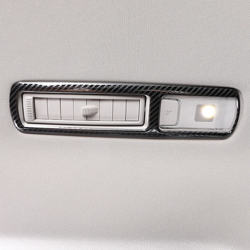 SBTMY Stainless steel decorative frame for air outlet of automobile air conditioner For Toyota Highlander 2020-2022 XU70